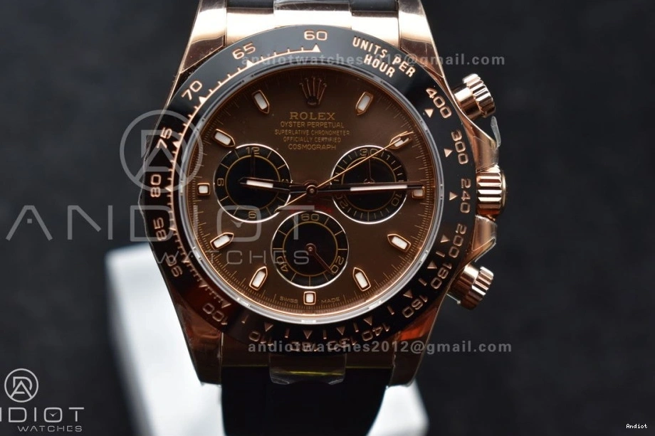 SH4130 LN Best (Gain Weight) Strap on Chocolate 116515 1:1 Daytona Edition Dial Oyster-flex Black ZF 0429
